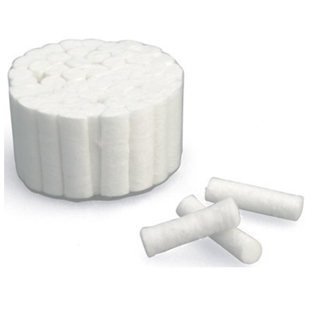 Cotton Rolls, 10 x 38 mm, #2, 600pcs/bag X 2